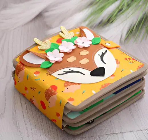 Montessori Busy Book β Toddler Educational Quiet Toy πβ¨