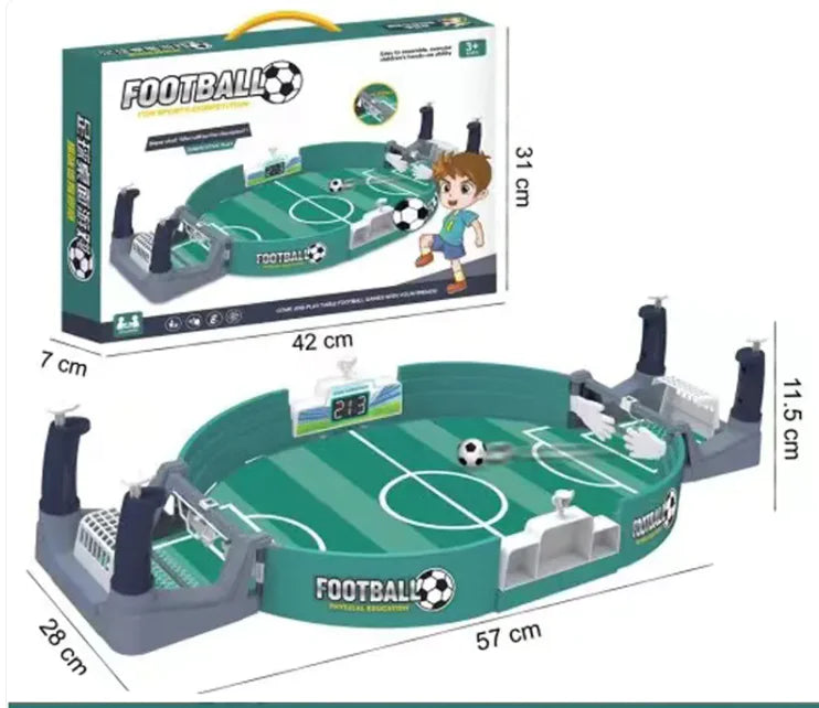 Mini Tabletop Football & Pinball Arcade Game – Interactive Soccer Toy for Kids, Parties & Family Fun