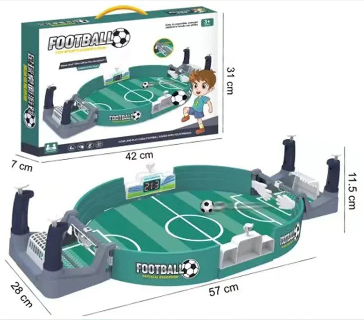 Mini Tabletop Football & Pinball Arcade Game – Interactive Soccer Toy for Kids, Parties & Family Fun
