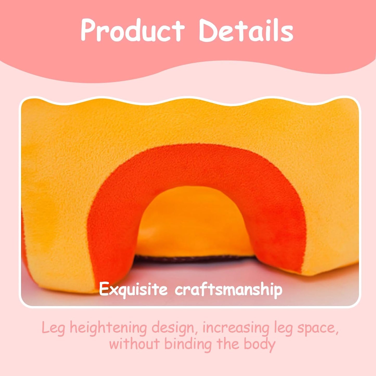 Plush Animal Baby Learning Seat – Doll Plush Infant Floor Chair with Back Support | Sit Me Up Sofa for Babies 3+ Months, Toddler Plush Animal Chair