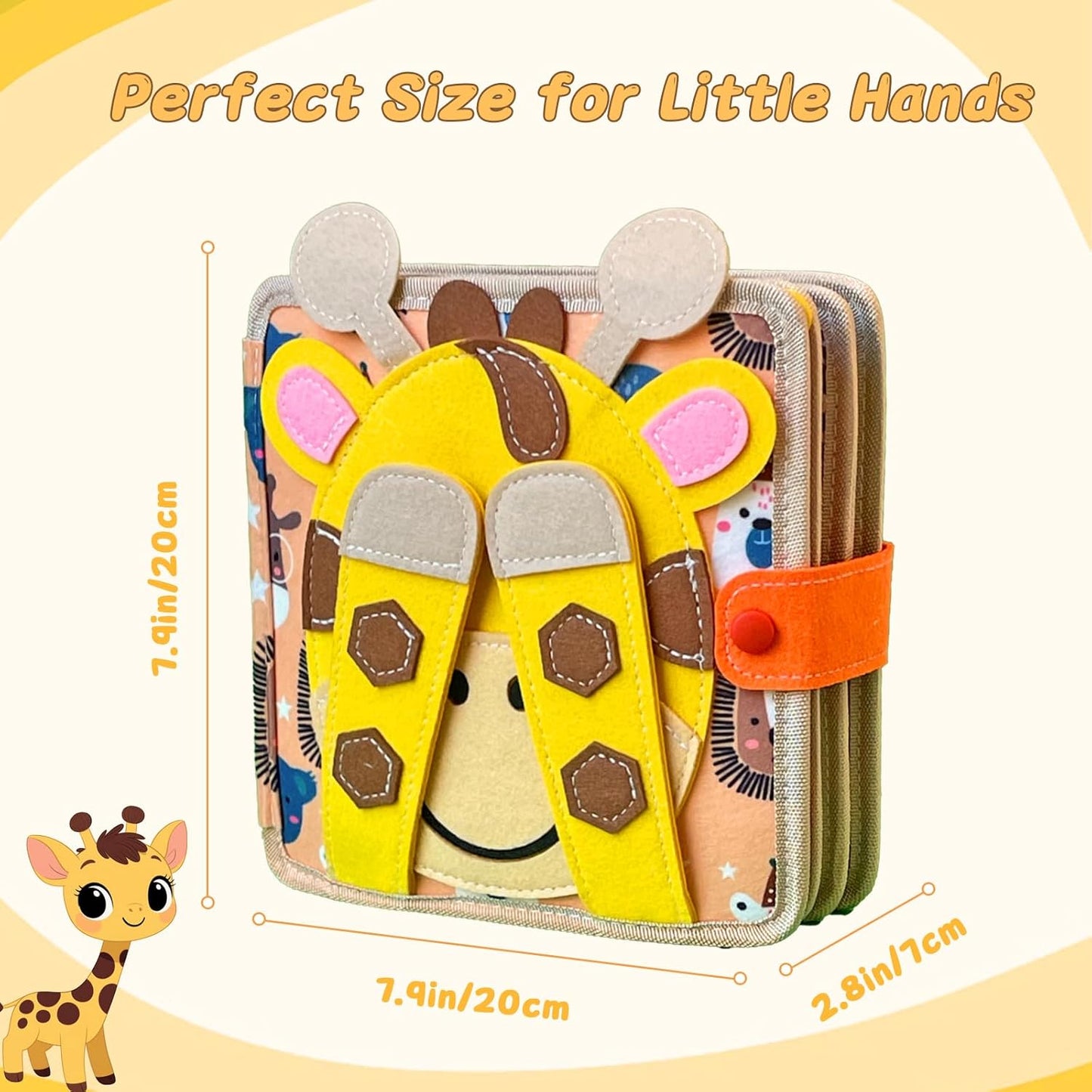 Montessori Busy Book β Toddler Educational Quiet Toy πβ¨