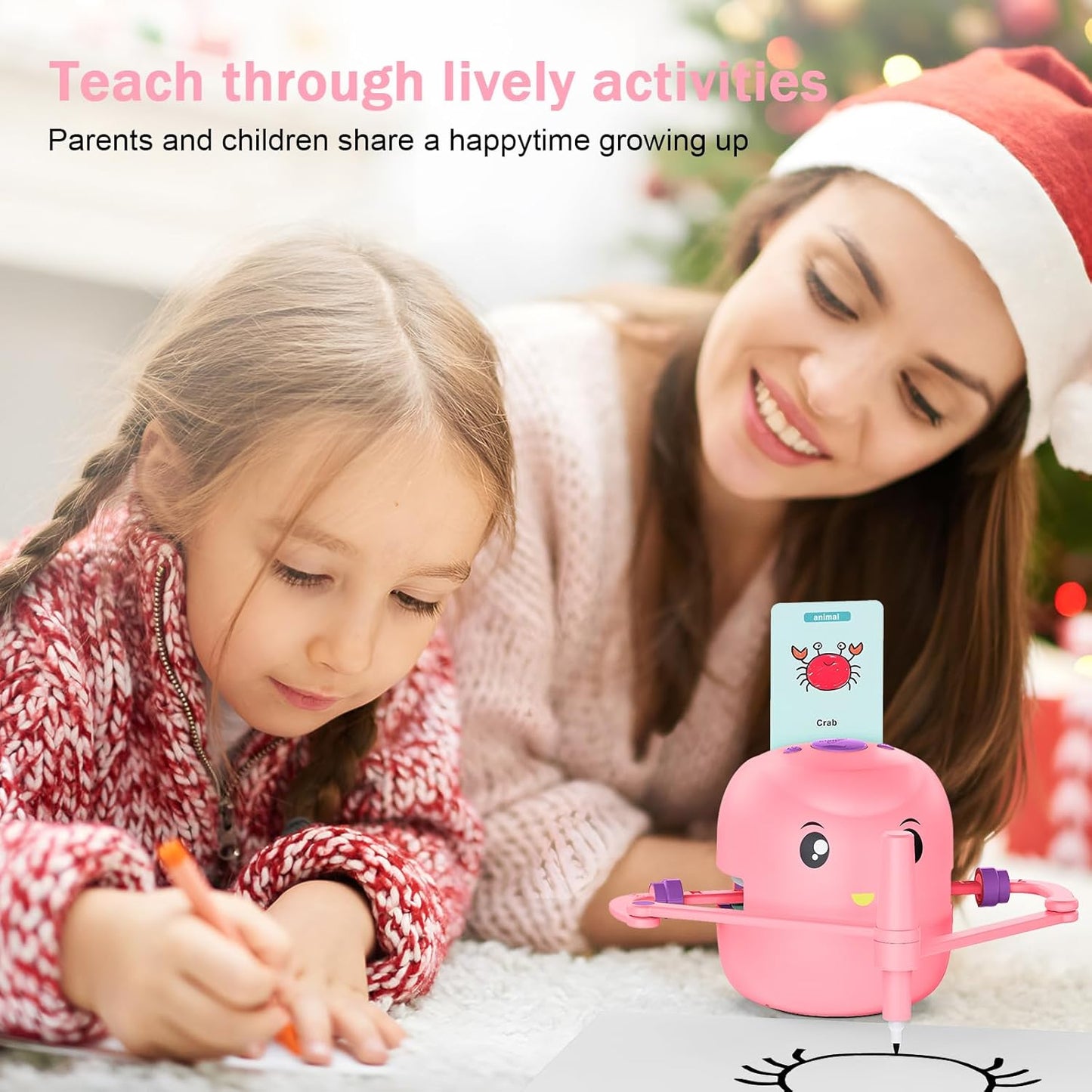 Creative Drawing Robot β Interactive Learning Toy for Kids Ages 3-6