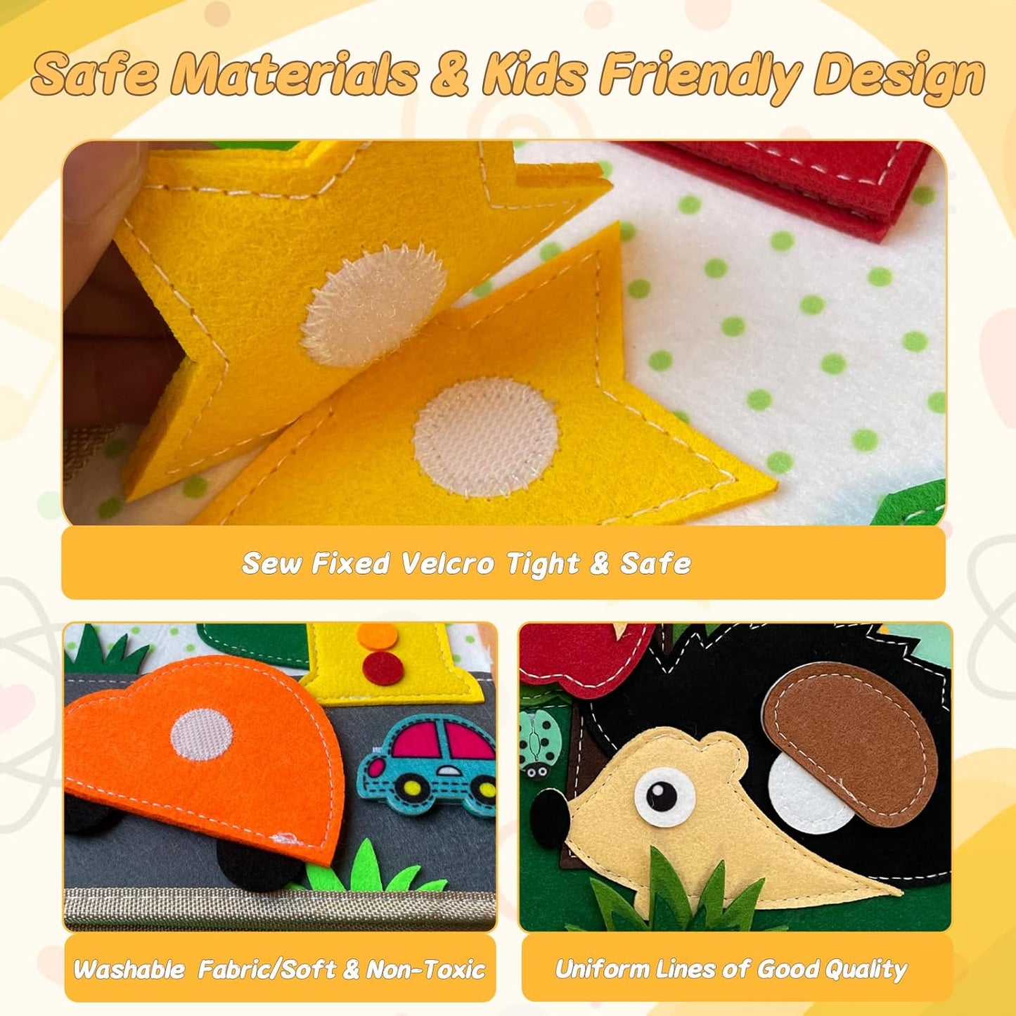 Montessori Busy Book β Toddler Educational Quiet Toy πβ¨