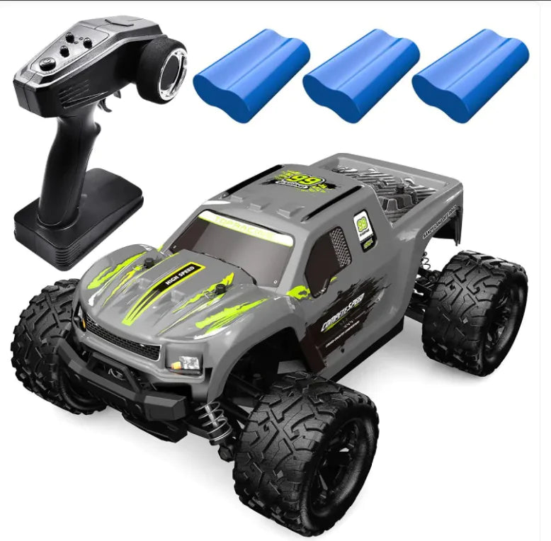 High-Speed RC Car – Durable Off-Road Racing Toy with Proportional Steering & Accessories