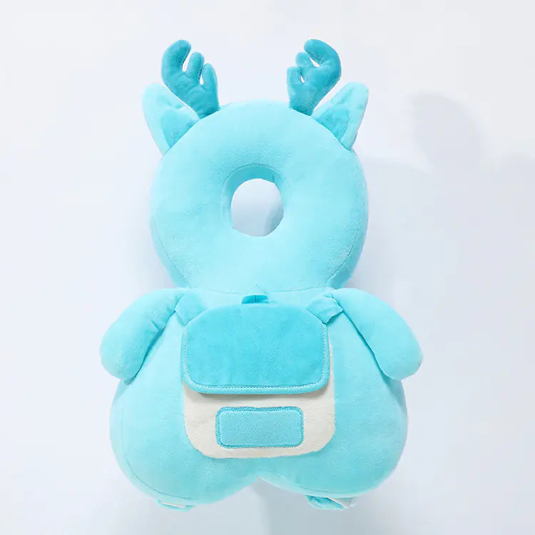 Baby Head Protection Pillow Backpack – Adjustable Safety Pad for Toddlers (6M–3Y), Breathable & Fall Alert