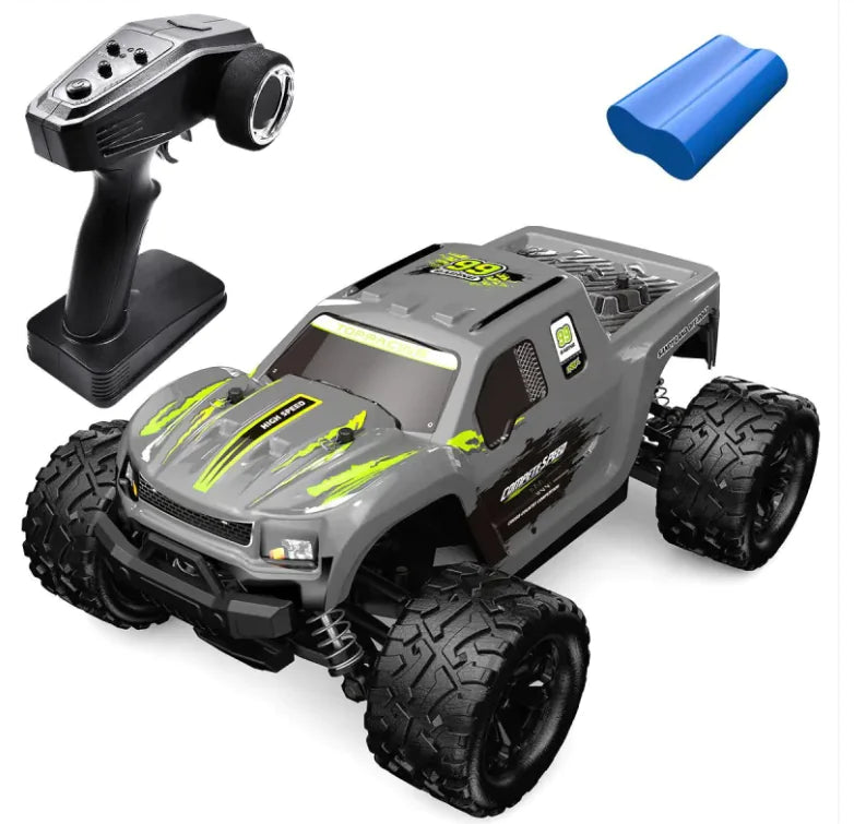 High-Speed RC Car – Durable Off-Road Racing Toy with Proportional Steering & Accessories