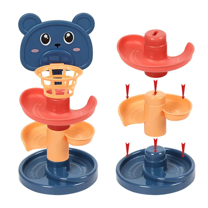 Montessori Rolling Ball Tower – Fun & Educational Toy for Curious Kids Ages 3-6