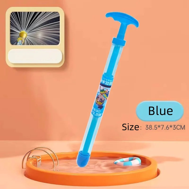 Firework Water Spray Gun – Pull-Out Water Guns in Fireworks Style, Fun Water Spray Toys for Parties, Concerts, Water Festivals, Pool Parties, and Family Gatherings (Blue, Pink, Purple, Yellow)