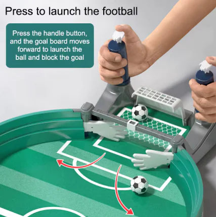 Mini Tabletop Football & Pinball Arcade Game – Interactive Soccer Toy for Kids, Parties & Family Fun