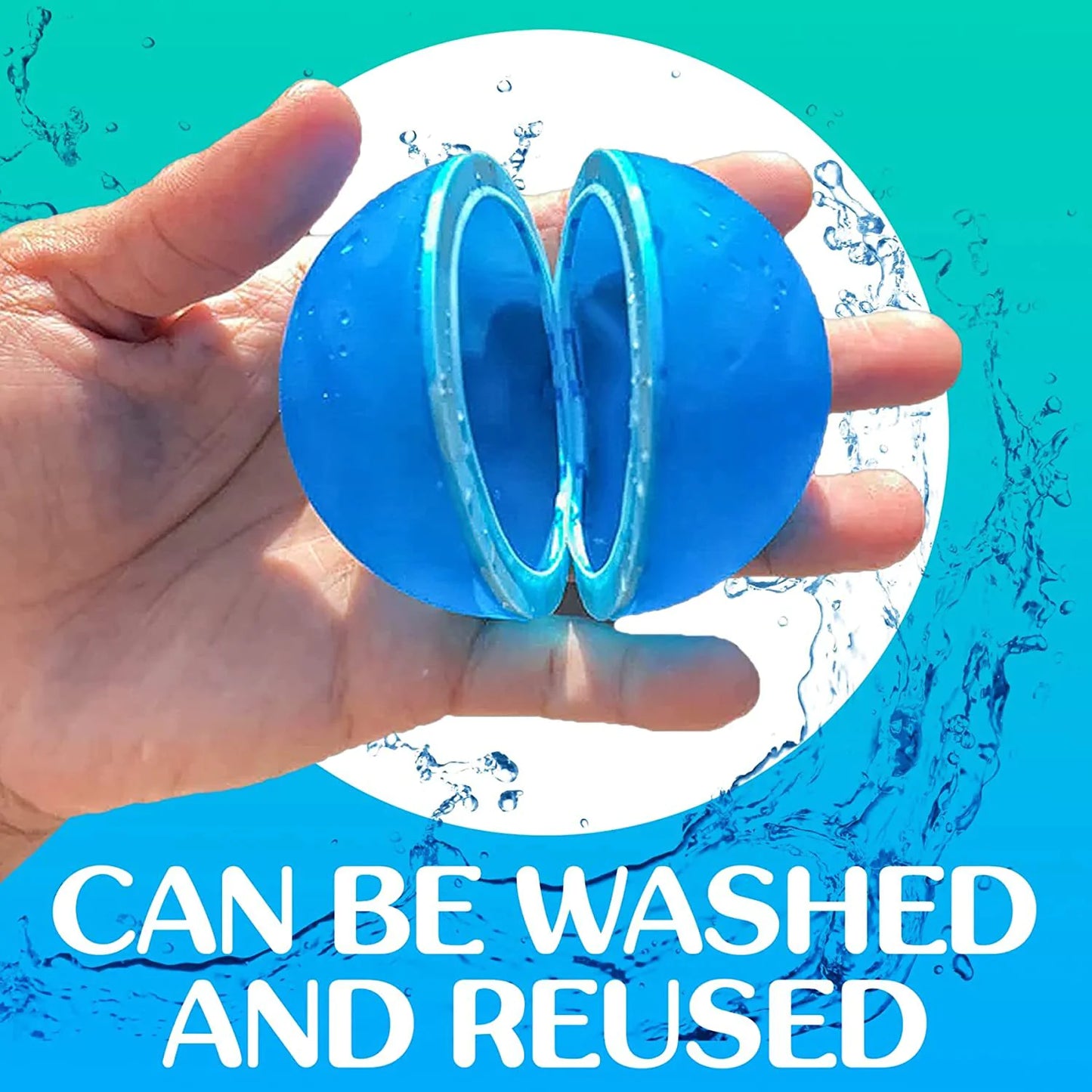 Reusable Magnetic Water Balloons Pool Beach Toys for Boys and Girls, Outdoor Summer Toys for Kids Ages 3-14