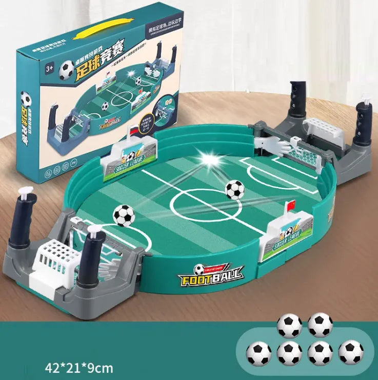 Mini Tabletop Football & Pinball Arcade Game – Interactive Soccer Toy for Kids, Parties & Family Fun