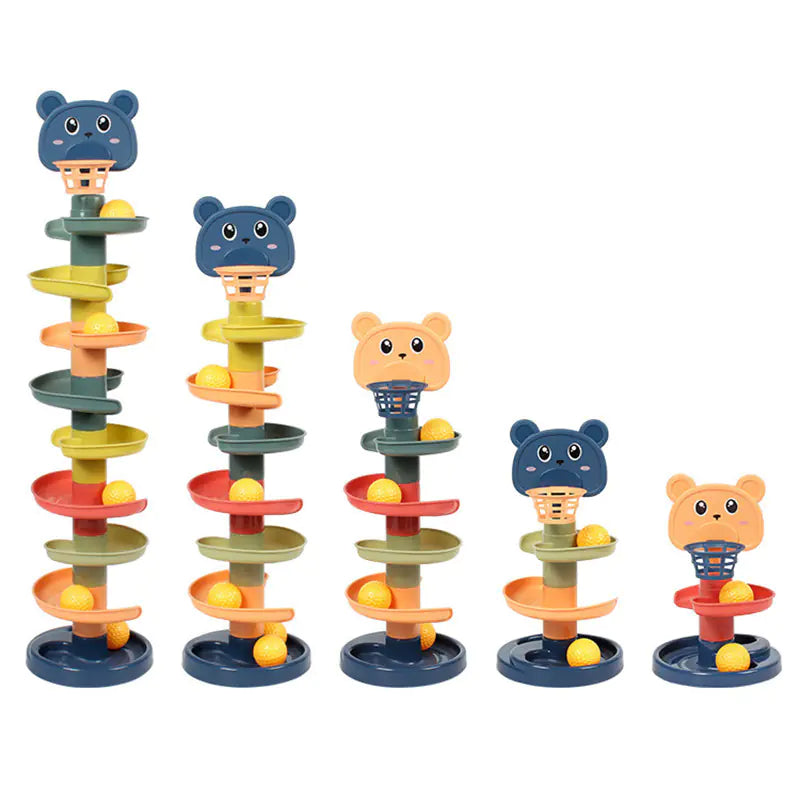 Montessori Rolling Ball Tower – Fun & Educational Toy for Curious Kids Ages 3-6