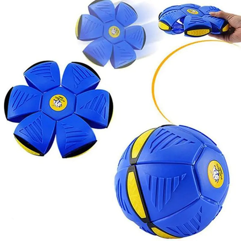 Magic Deformation UFO Flying Saucer Ball – Interactive Disc Ball Toy for Kids & Pets, Outdoor Games & Sports Fun