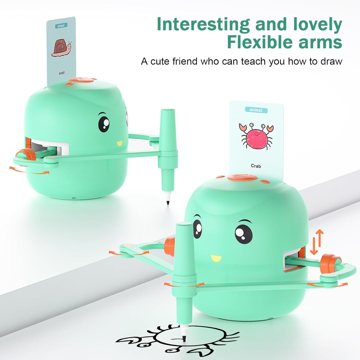 Creative Drawing Robot – Interactive Learning Toy for Kids Ages 3-6