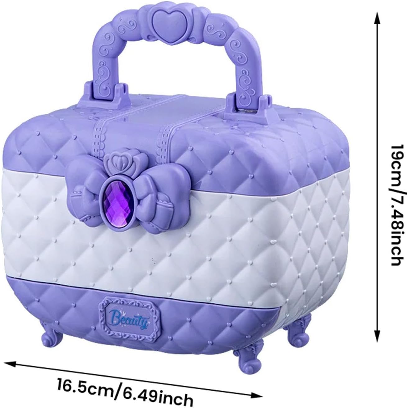 Princess Makeup Kit for Girls – Kids Makeup Set Girls, Make Up Starter Kit Children, Princess Pretend Play Toys, Little Girl Makeup Set for Ages 4–12