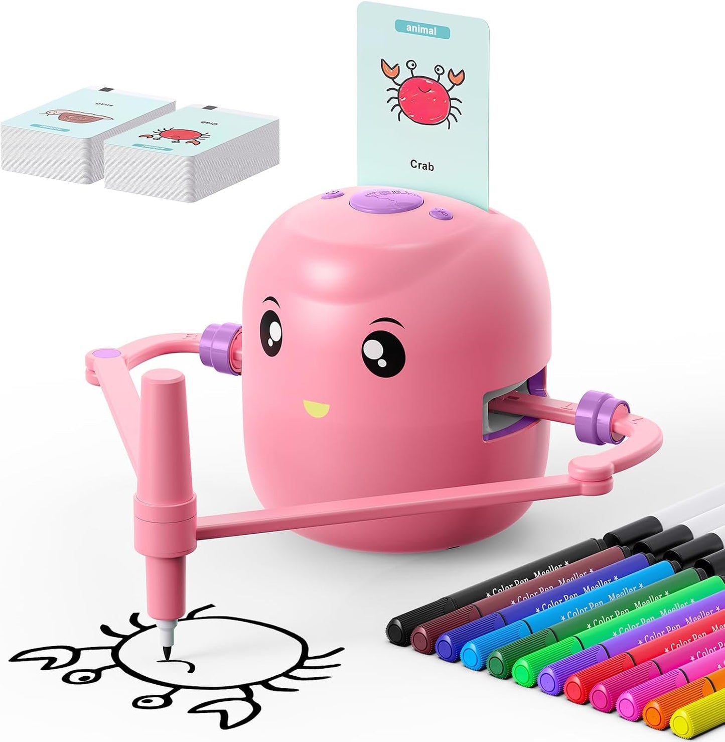 Creative Drawing Robot – Interactive Learning Toy for Kids Ages 3-6