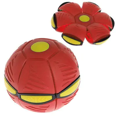 Magic Deformation UFO Flying Saucer Ball – Interactive Disc Ball Toy for Kids & Pets, Outdoor Games & Sports Fun
