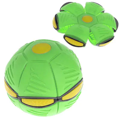Magic Deformation UFO Flying Saucer Ball – Interactive Disc Ball Toy for Kids & Pets, Outdoor Games & Sports Fun
