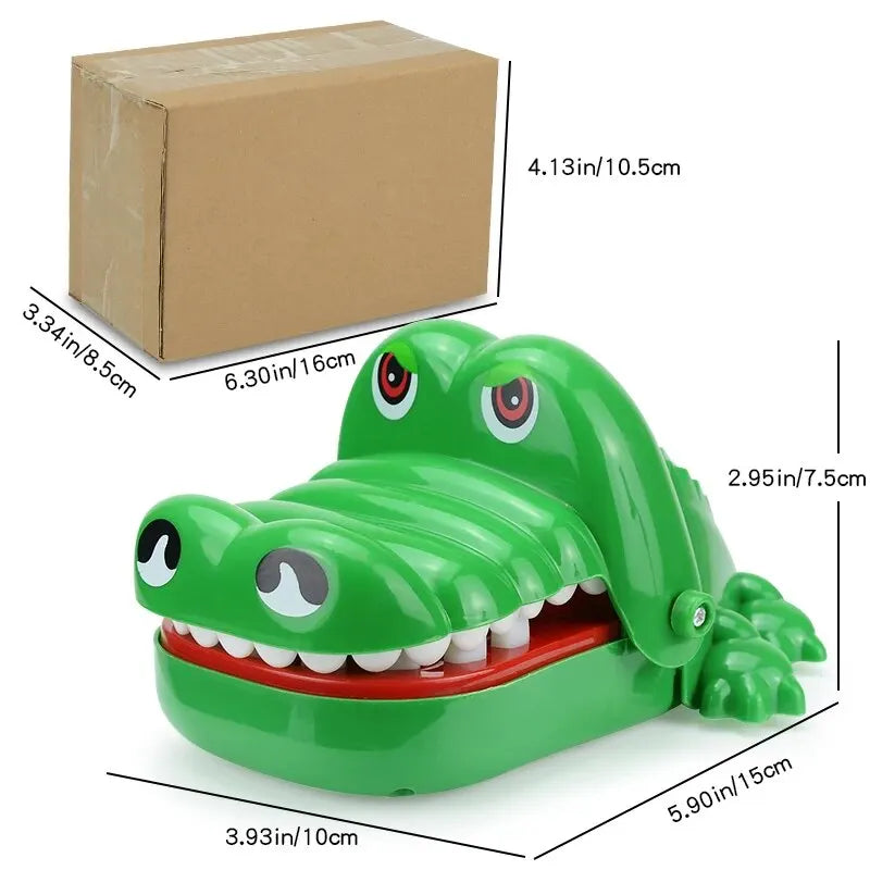 Alligator Bite Fun: Crocodile Teeth Toys for Kids – Perfect for Parties and Luck-Filled Children's Pranks!