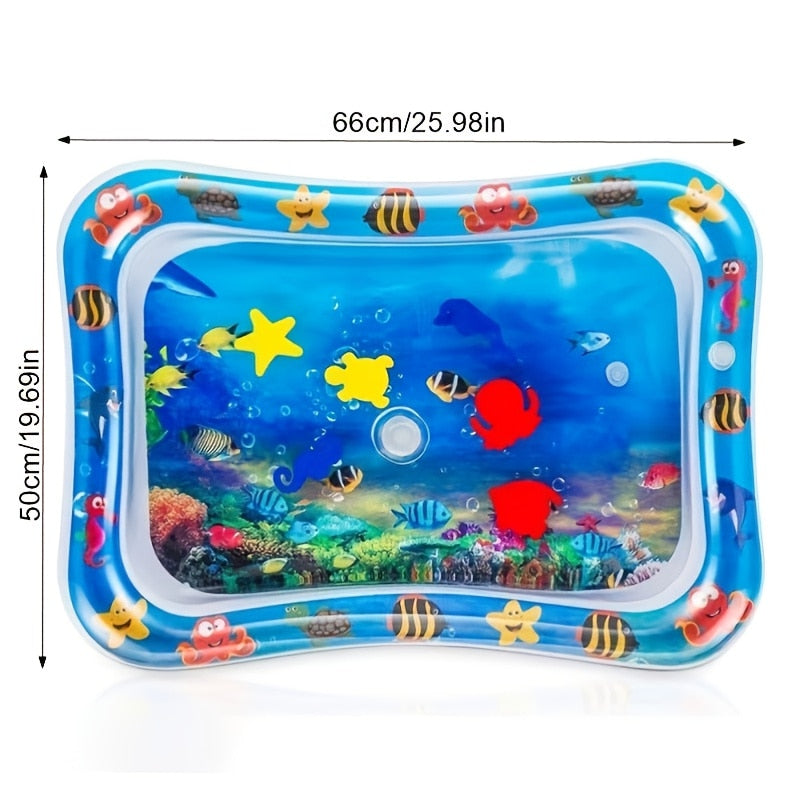 Premium Baby Water Play Mat for Infants and Toddlers - Enhancing Tummy Time Experience