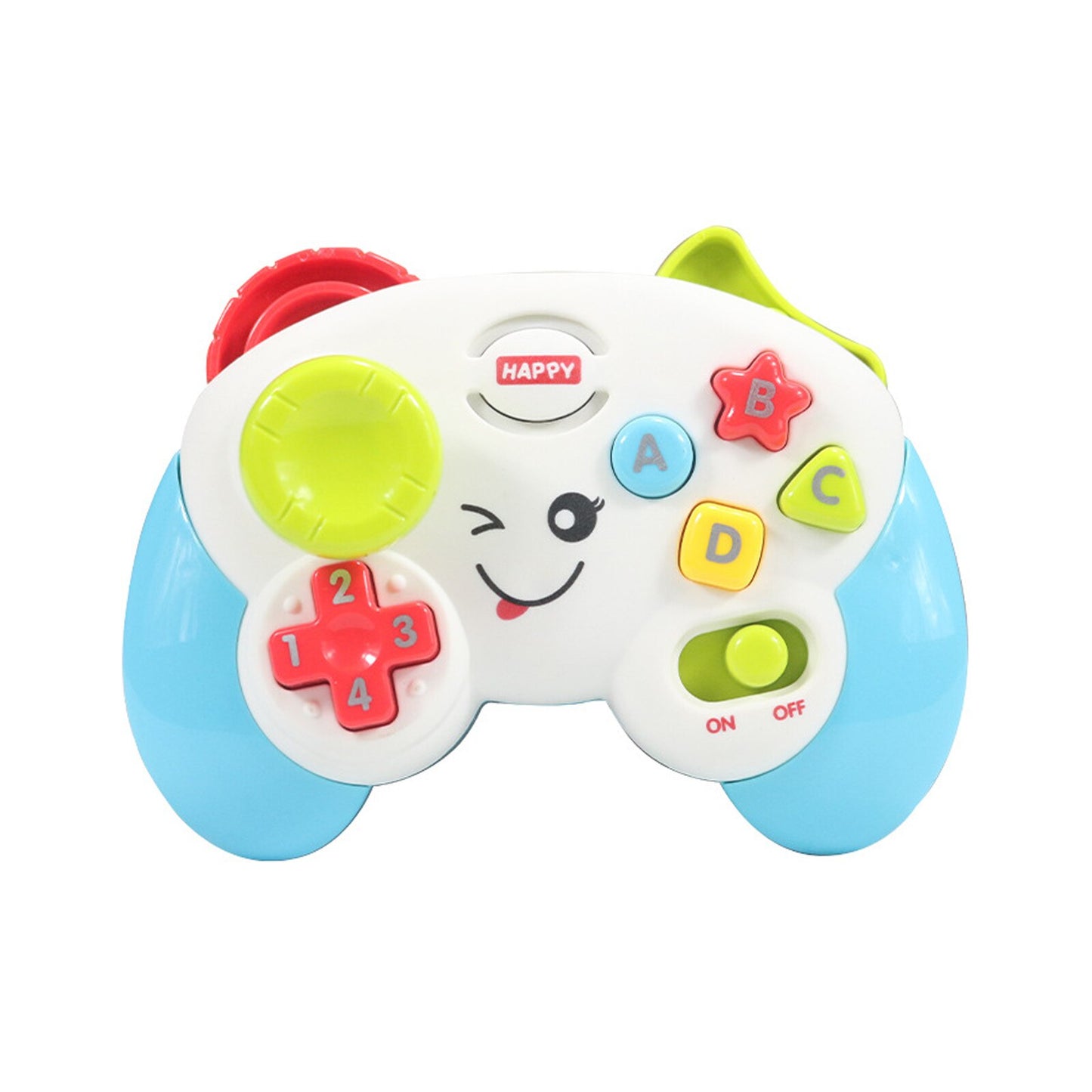 Interactive Learning Fun: Baby's Musical Game & Learn Controller with Lights and Sound