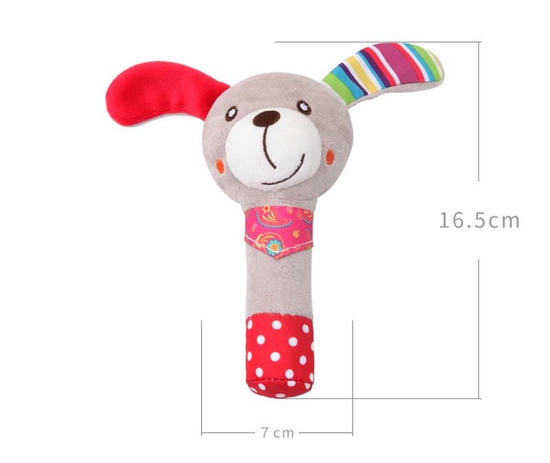 Educational Hanging Rattles for Newborns in Their Soft Crib Wonderland