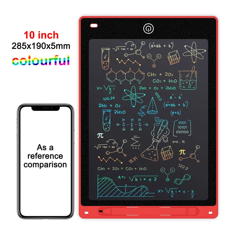 LCD Drawing Board - Creative Writing Tablet for Kids, Art and Magic Blackboard - Available in 8.5, 10, 12, and 16 Inches