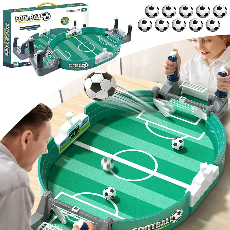 Interactive Soccer Table Game for Family Parties: Fun Football Board Game for Kids, Boys, and Sports Enthusiasts - Perfect for Indoor Play