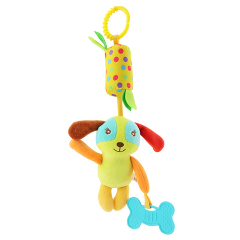 Educational Hanging Rattles for Newborns in Their Soft Crib Wonderland