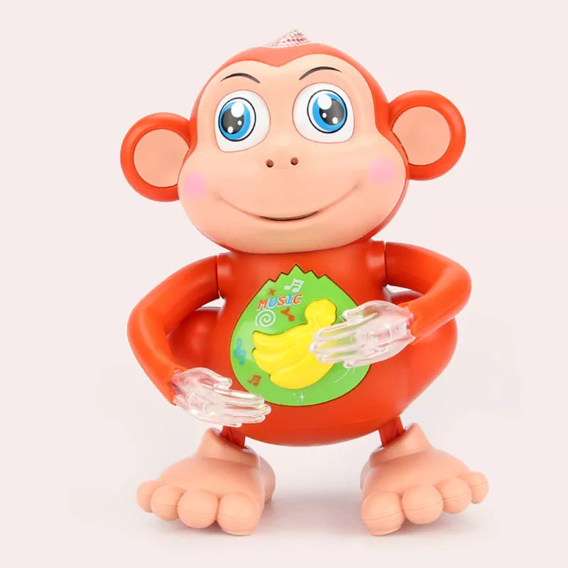 Electric Dancing Monkey: Singing Baby Toy with Swing and Walking Features - Musical Entertainment for Babies and Toddlers