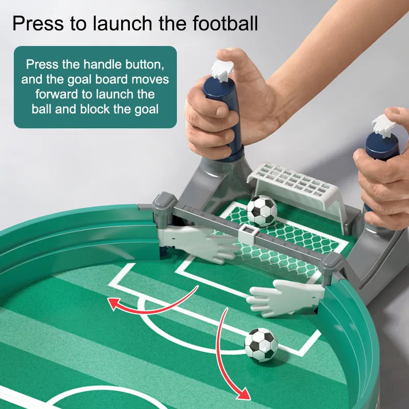 Interactive Soccer Table Game for Family Parties: Fun Football Board Game for Kids, Boys, and Sports Enthusiasts - Perfect for Indoor Play