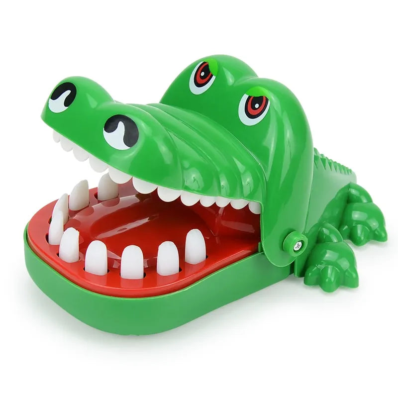 Alligator Bite Fun: Crocodile Teeth Toys for Kids – Perfect for Parties and Luck-Filled Children's Pranks!