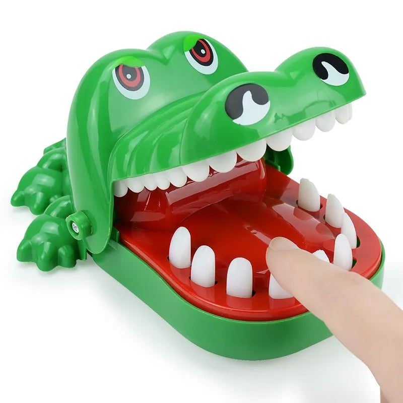 Alligator Bite Fun: Crocodile Teeth Toys for Kids – Perfect for Parties and Luck-Filled Children's Pranks!