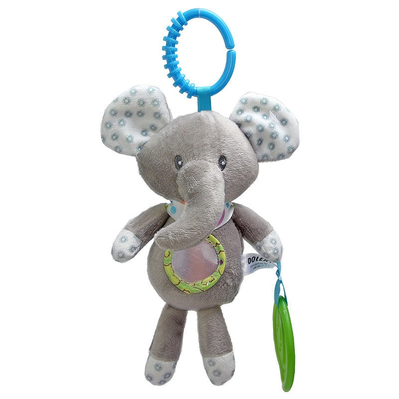 Educational Hanging Rattles for Newborns in Their Soft Crib Wonderland