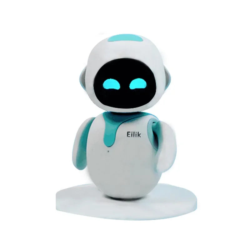 Eilik: Emotional & Intelligent AI Robot Toy - Interactive, Cute, & Educational! Abundant Emotions, Mini-Games, & Desk Decor. Ideal Companion for Kids!