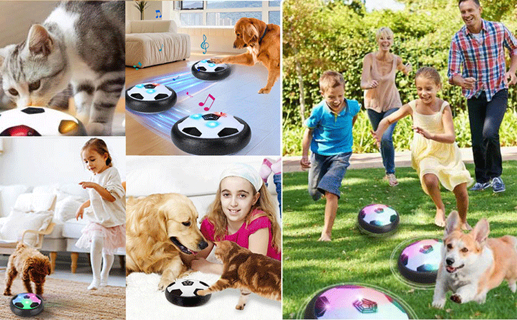 Interactive Electric Floating Football for Children: Ideal for Indoor and Outdoor Parent-Child Sports Fun