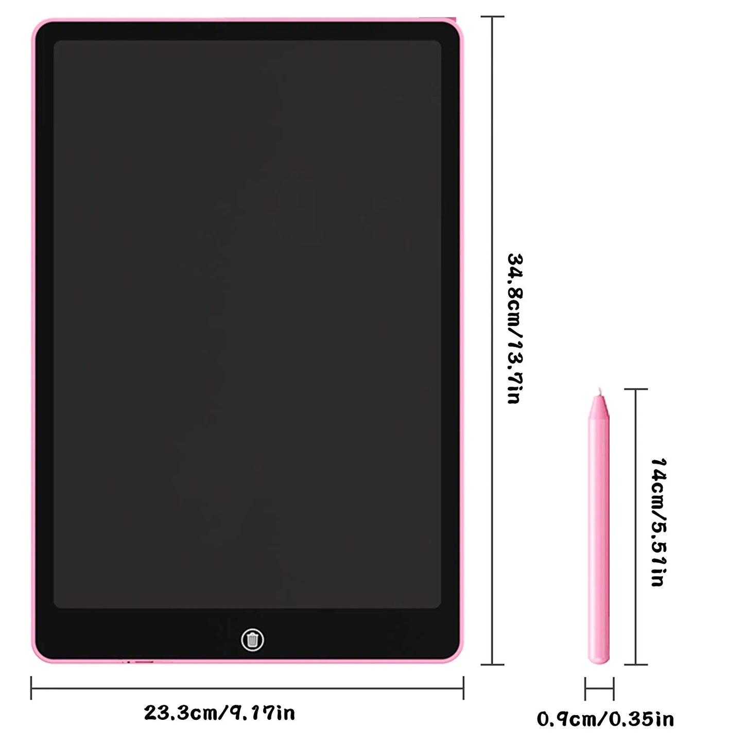 LCD Drawing Board - Creative Writing Tablet for Kids, Art and Magic Blackboard - Available in 8.5, 10, 12, and 16 Inches