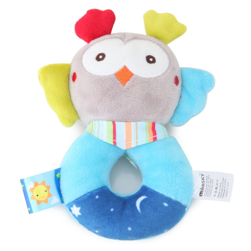 Educational Hanging Rattles for Newborns in Their Soft Crib Wonderland