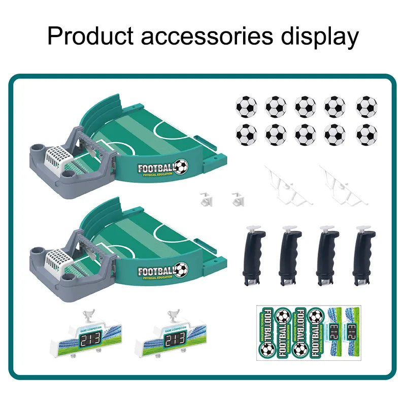 Interactive Soccer Table Game for Family Parties: Fun Football Board Game for Kids, Boys, and Sports Enthusiasts - Perfect for Indoor Play