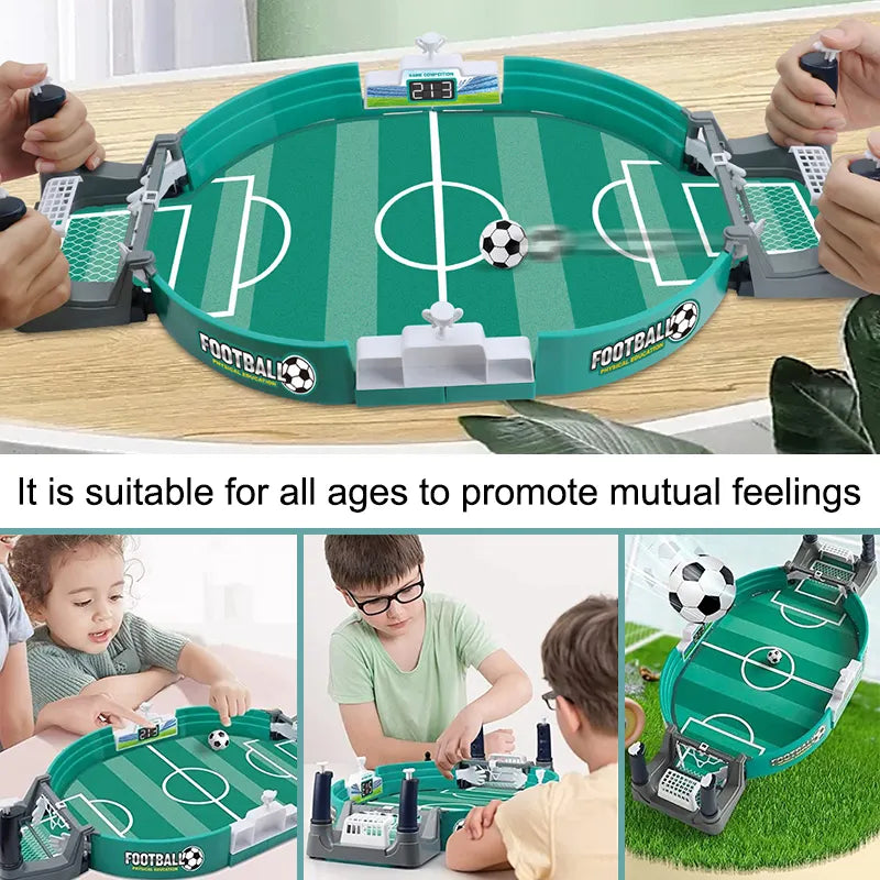 Interactive Soccer Table Game for Family Parties: Fun Football Board Game for Kids, Boys, and Sports Enthusiasts - Perfect for Indoor Play