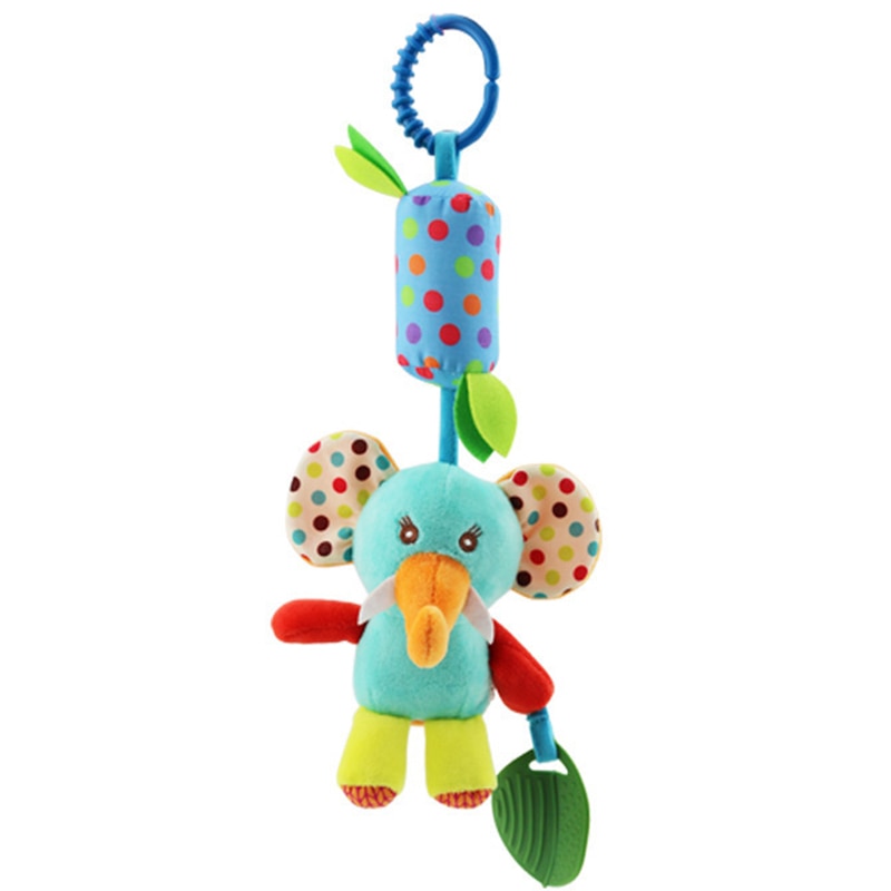 Educational Hanging Rattles for Newborns in Their Soft Crib Wonderland