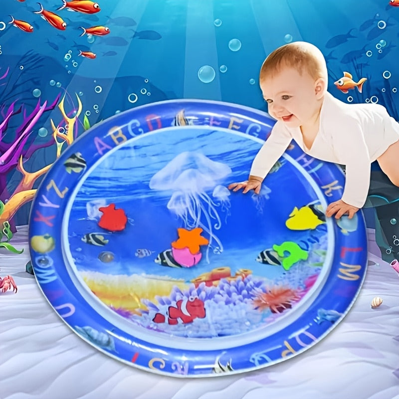 Premium Baby Water Play Mat for Infants and Toddlers - Enhancing Tummy Time Experience