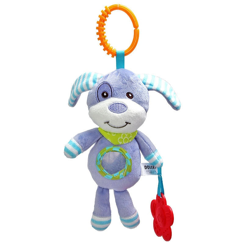 Educational Hanging Rattles for Newborns in Their Soft Crib Wonderland