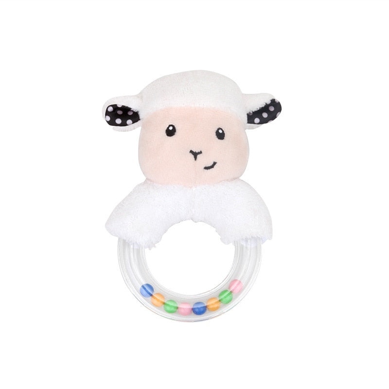 Educational Hanging Rattles for Newborns in Their Soft Crib Wonderland