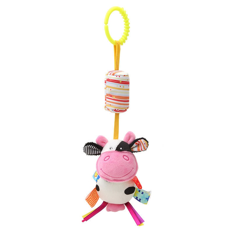 Educational Hanging Rattles for Newborns in Their Soft Crib Wonderland