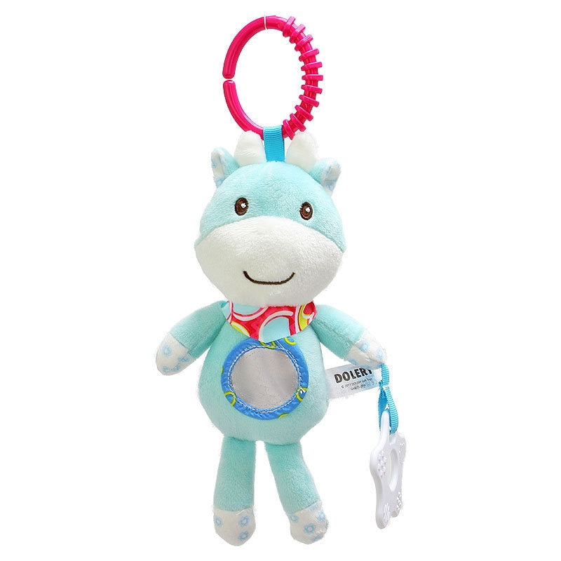 Educational Hanging Rattles for Newborns in Their Soft Crib Wonderland