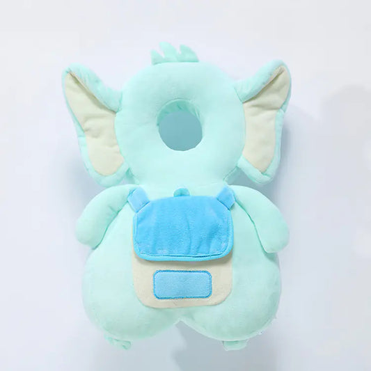 Baby Head Protection Pillow Backpack – Adjustable Safety Pad for Toddlers (6M–3Y), Breathable & Fall Alert