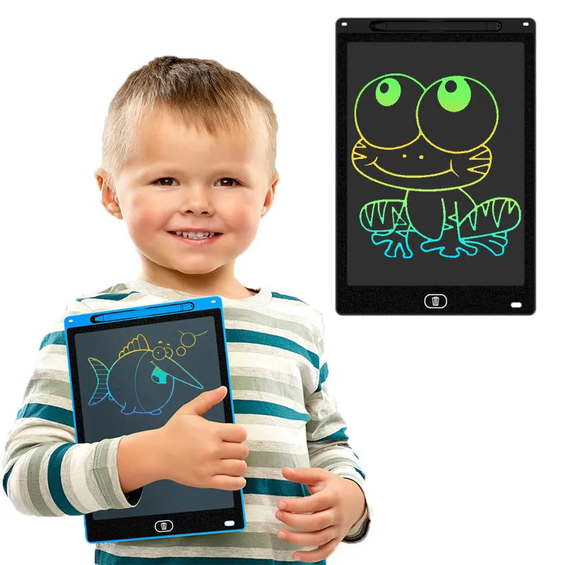 LCD Drawing Board - Creative Writing Tablet for Kids, Art and Magic Blackboard - Available in 8.5, 10, 12, and 16 Inches