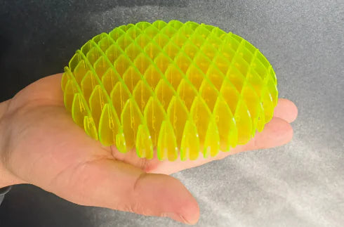Wiggly Worm Stress Relief Toy – Squeeze, Stretch & Relax | Green Sensory Fidget for Kids & Adults