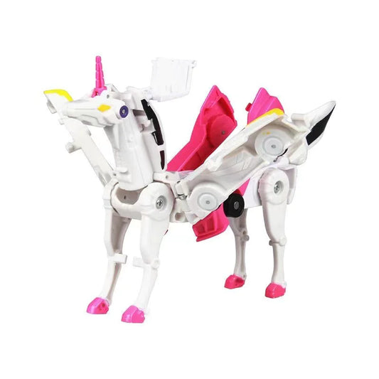 2 in 1 Unicorn Car Figurines – Magical Magnetic Transformation Toy for Kids Ages 4–6